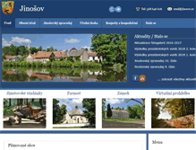 Tablet Screenshot of jinosov.cz